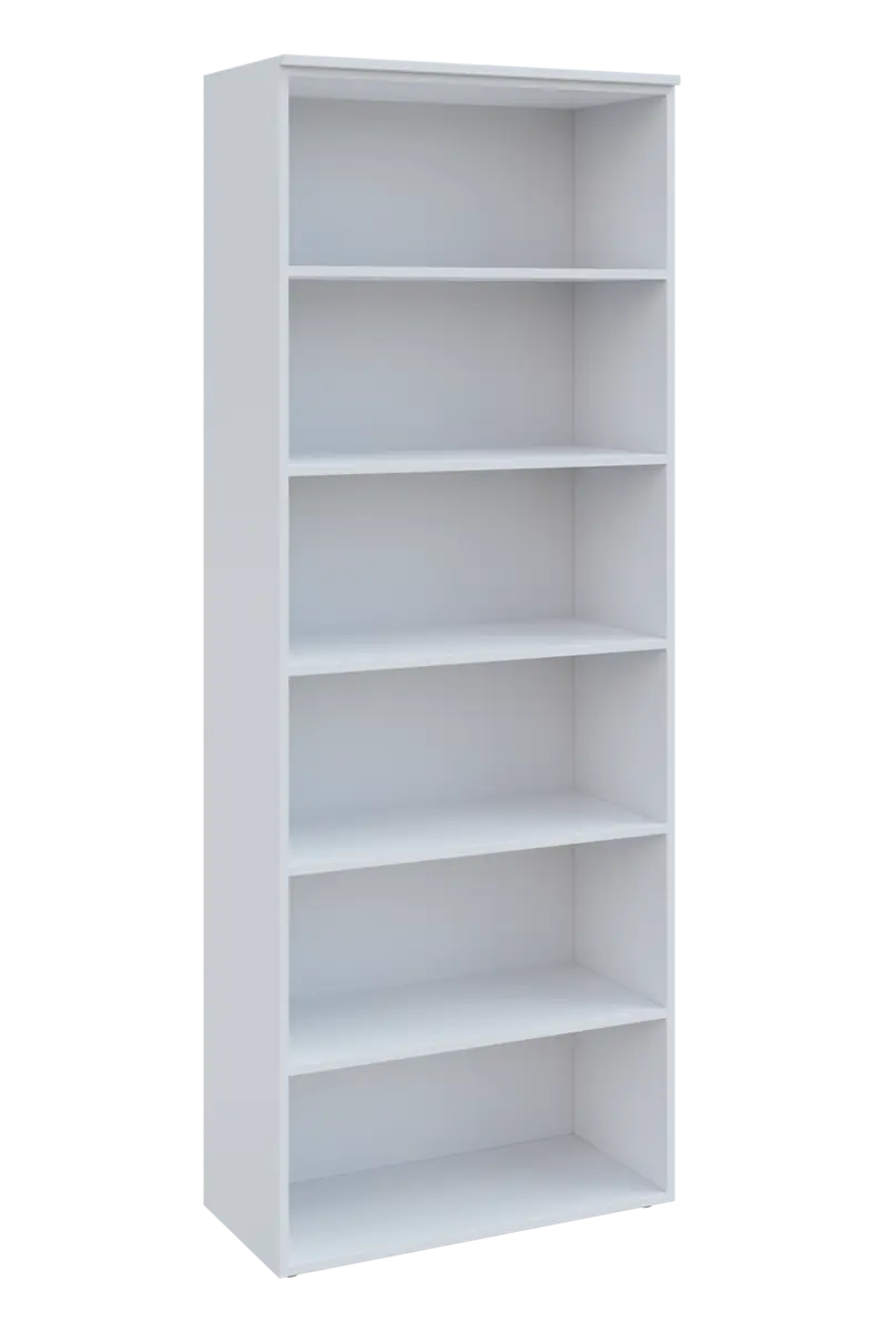 N 6 - 8N vysoká skříň, nika, 2150x800x400, bílá